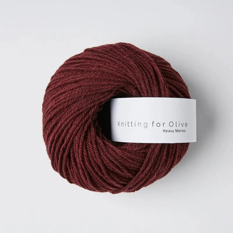 Knitting for Olive Heavy Merino - BONIFAKTUR - Bordeaux -  Knitting for Olive Heavy Merino Bordeaux