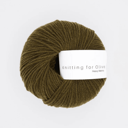 Knitting for Olive HEAVY MERINO - BONIFAKTUR - Olive Brown - Knitting for Olive HEAVY MERINO