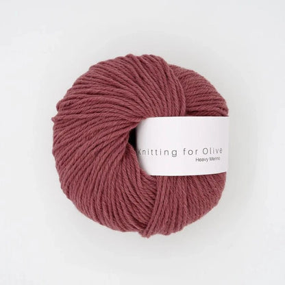 Knitting for Olive Heavy Merino - BONIFAKTUR - Plum Rose -  Knitting for Olive Heavy Merino Plum Rose