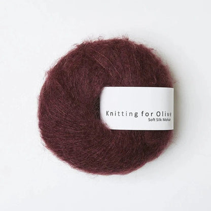Knitting for Olive Soft Silk Mohair - BONIFAKTUR - Bordeaux - Knitting for Olive Soft Silk Mohair