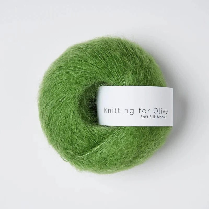 Knitting for Olive Soft Silk Mohair - BONIFAKTUR - Clover Green - Knitting for Olive Soft Silk Mohair