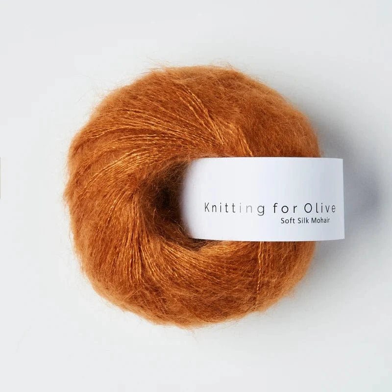 Knitting for Olive Soft Silk Mohair - BONIFAKTUR - Copper - Knitting for Olive Knitting for Olive Soft Silk Mohair Copper
