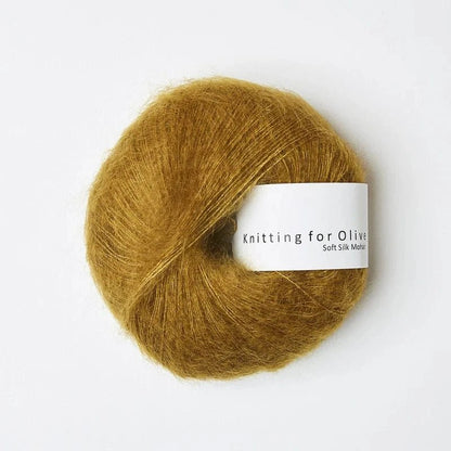 Knitting for Olive Soft Silk Mohair - BONIFAKTUR - Dark Mustard - Knitting for Olive Knitting for Olive Soft Silk Mohair Dark Mustard