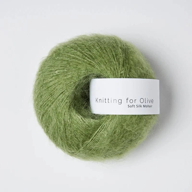 Knitting for Olive Soft Silk Mohair - BONIFAKTUR - Pea Shoots - Knitting for Olive Soft Silk Mohair