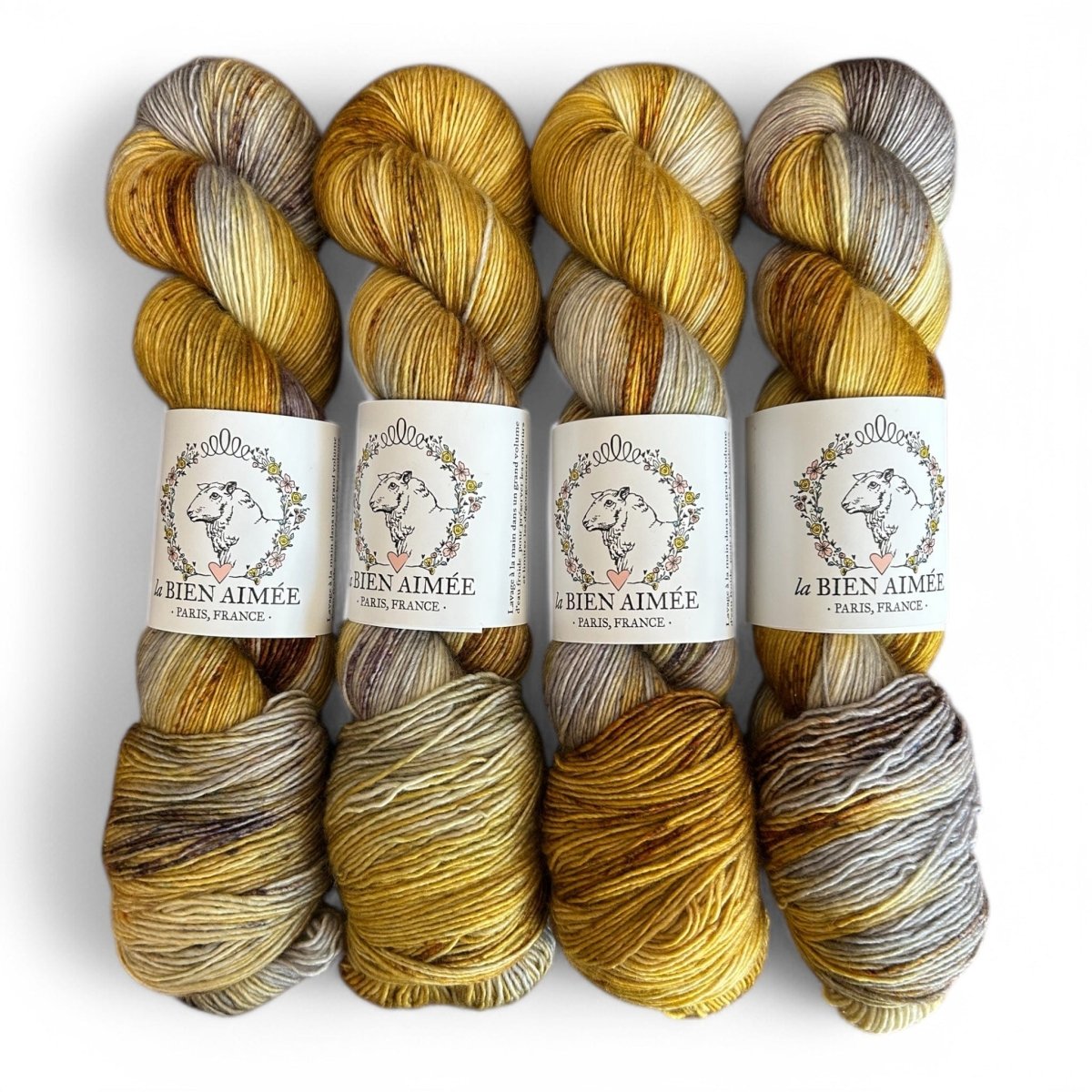 La Bien Aimee Merino Singles - BONIFAKTUR - Grellow - La Bien Aimee La Bien Aimee Merino Singles Grellow