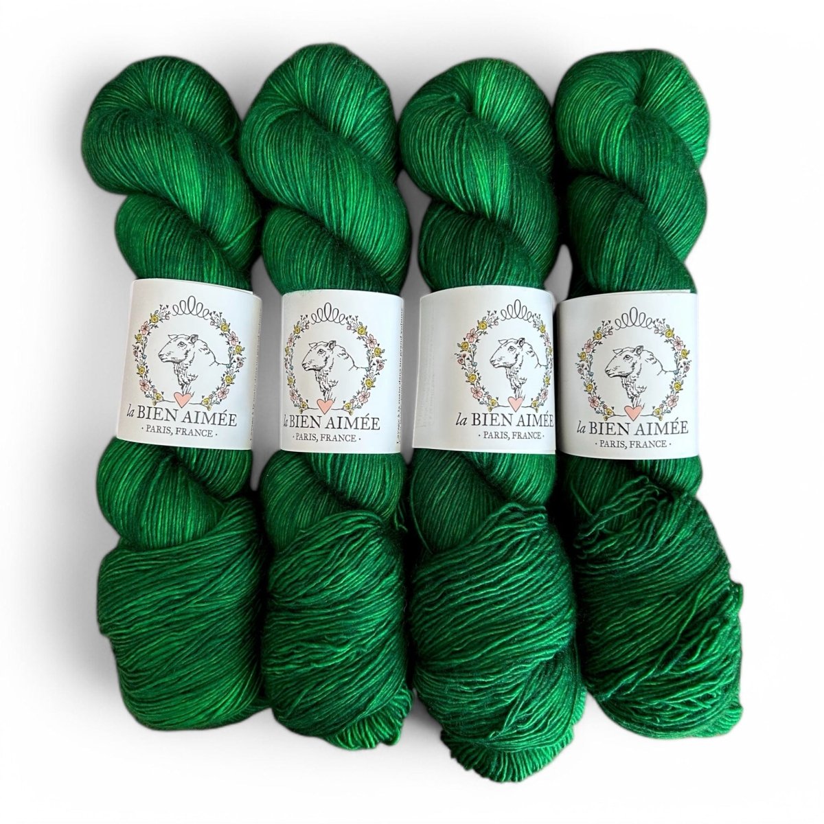 La Bien Aimee Merino Singles - BONIFAKTUR - Malachite - La Bien Aimee La Bien Aimee Merino Singles Malachite