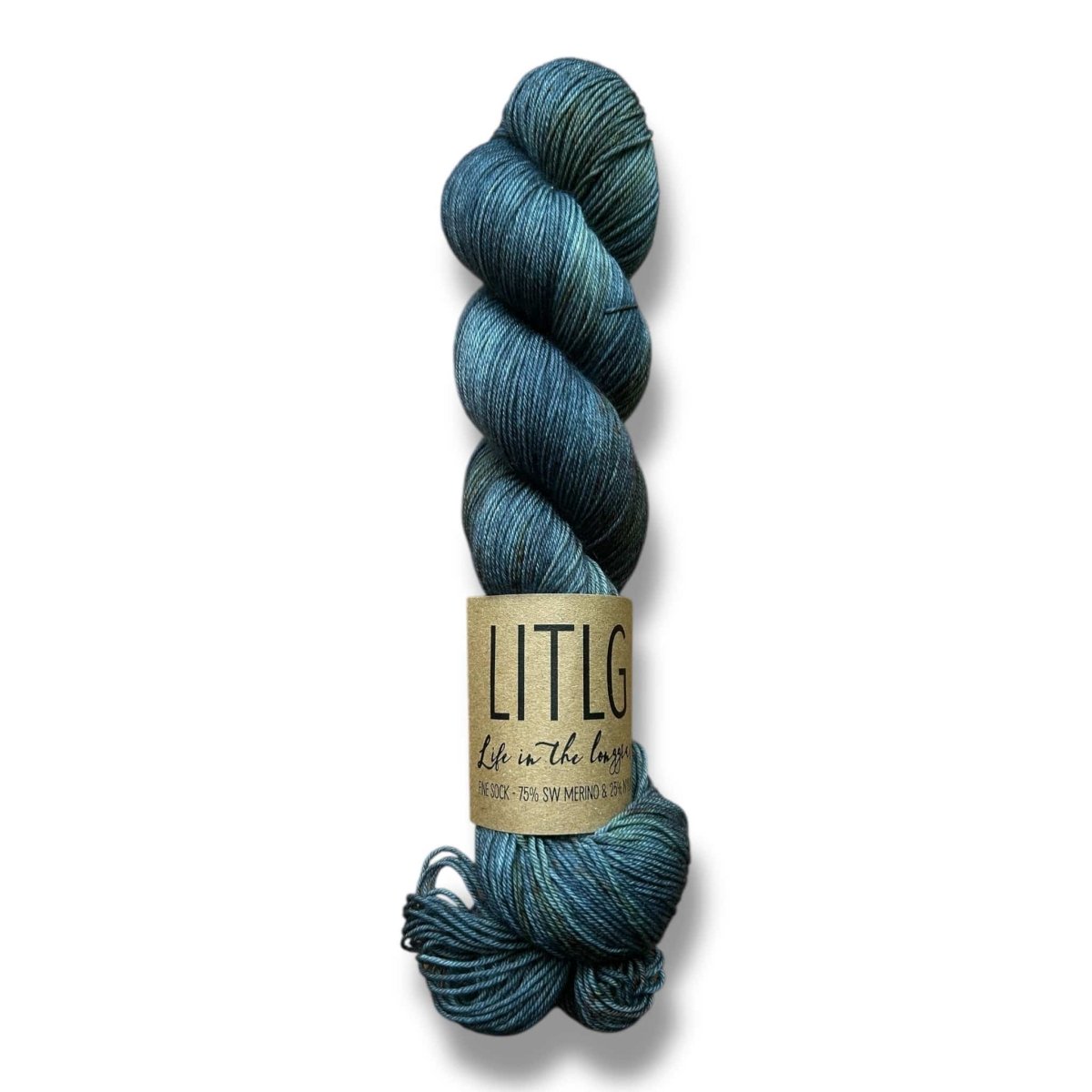 Life in the Long Grass Fine Sock - BONIFAKTUR - Blue Silver - Life in the Long Grass Life in the Long Grass Fine Sock Blue Silver