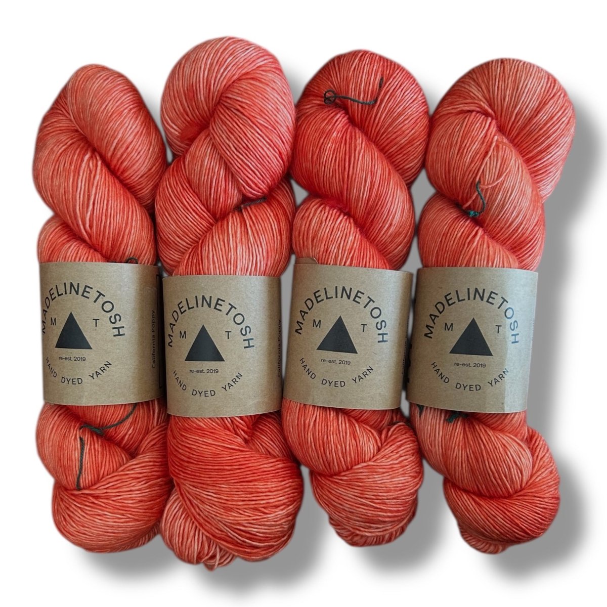 Madelinetosh Tosh Merino Light - BONIFAKTUR - California Poppy - Madelinetosh Tosh Merino Light