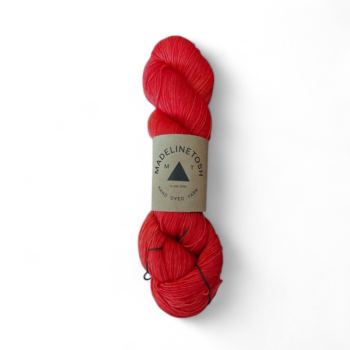 Madelinetosh Tosh Merino Light - BONIFAKTUR - Neon Red - Madelinetosh Tosh Merino Light