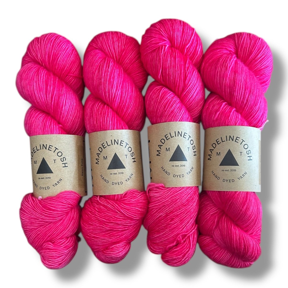 Madelinetosh Tosh Merino Light - BONIFAKTUR - Neon Rose - Madelinetosh Tosh Merino Light