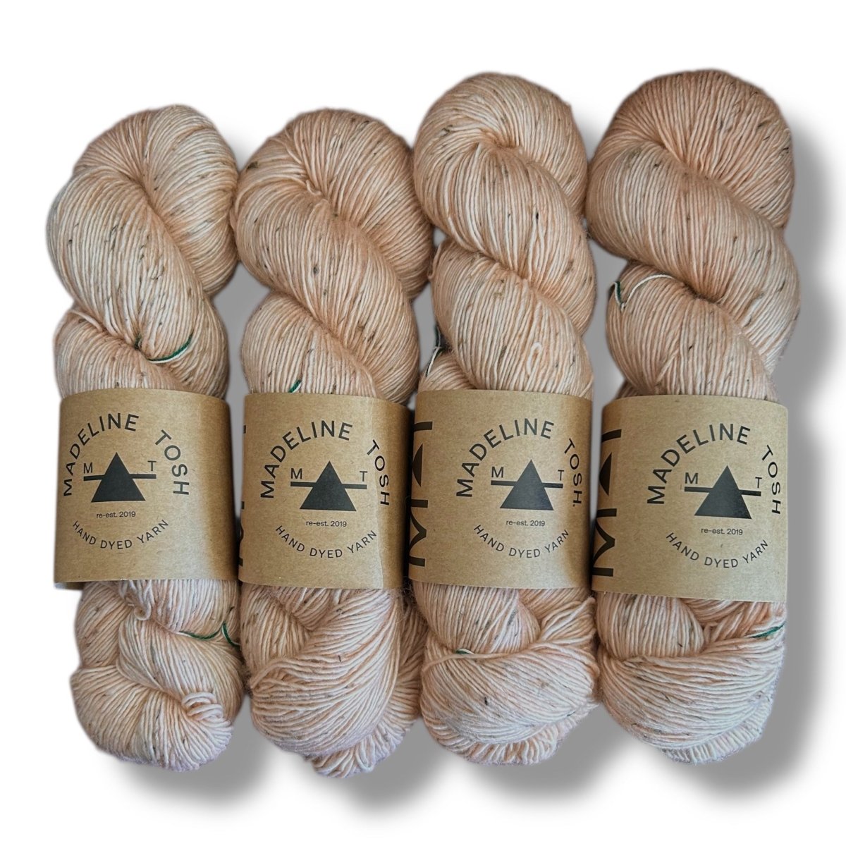 Madelinetosh Tosh Merino Light - BONIFAKTUR - Pink Clay Tweed - Madelinetosh Tosh Merino Light