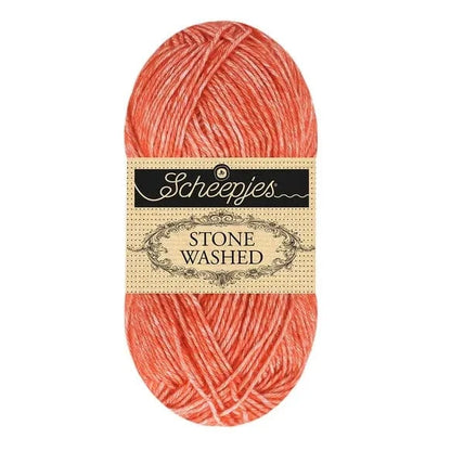 Scheepjes Scheepjes Stone Washed 843 Realgar Red
