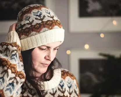 Trin-Annelie | Strickset Iris Hat Garn-Kit