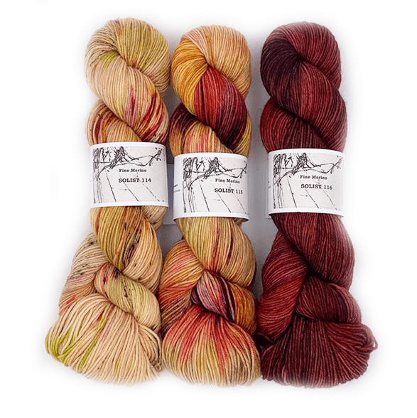 Atelier Franziska Uhl Atelier Franziska Uhl Fine Merino Sock „Solisten Kits“ Kit 19