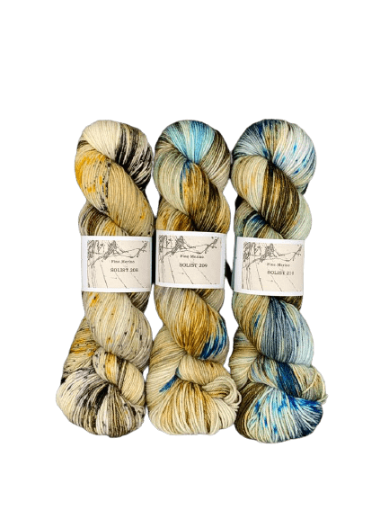 Atelier Franziska Uhl Atelier Franziska Uhl Fine Merino Sock „Solisten Kits“ Kit 27