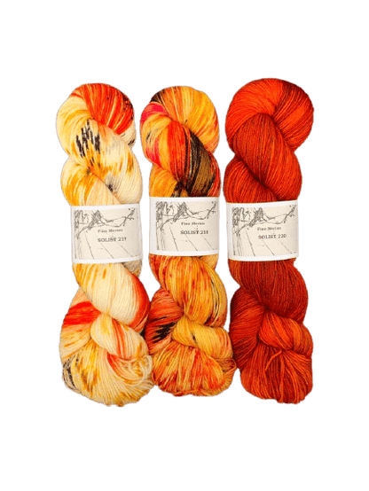 Atelier Franziska Uhl Atelier Franziska Uhl Fine Merino Sock „Solisten Kits“ Kit 28