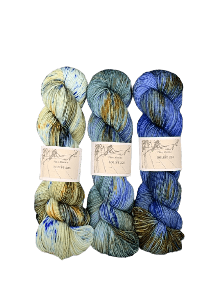 Atelier Franziska Uhl Atelier Franziska Uhl Fine Merino Sock „Solisten Kits“ Kit 31