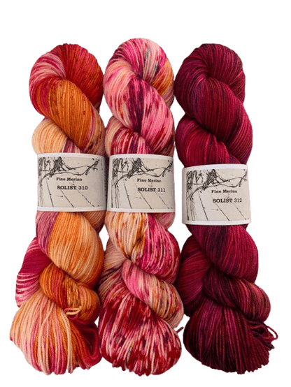 Atelier Franziska Uhl Atelier Franziska Uhl Fine Merino Sock „Solisten Kits“ Kit 34