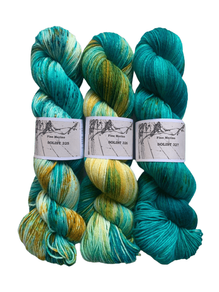 Atelier Franziska Uhl Atelier Franziska Uhl Fine Merino Sock „Solisten Kits“ Kit 38