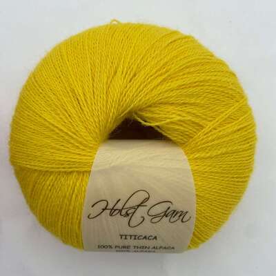 Holst Garn Holst Garn Titicaca 0001 Lemon - The Playground Collection