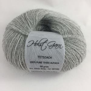 Holst Garn Holst Garn Titicaca 02 Silver Grey