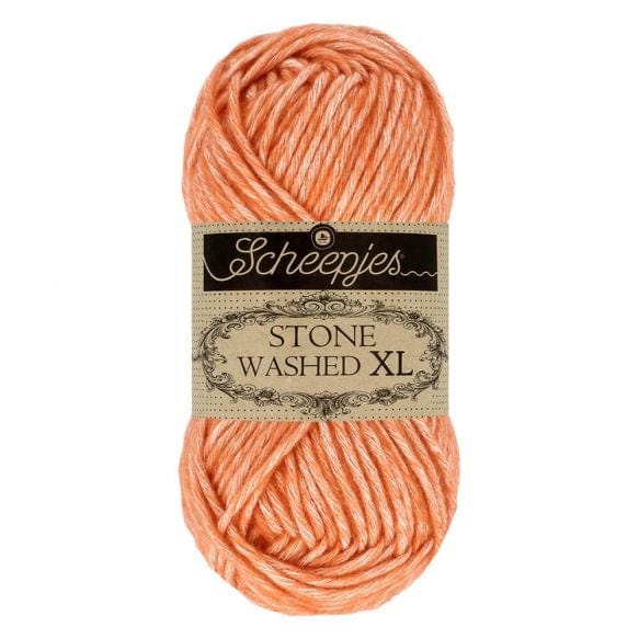 Scheepjes Stone Washed XL - BONIFAKTUR - 856 Coral - Scheepjes Stone Washed XL - BONIFAKTUR